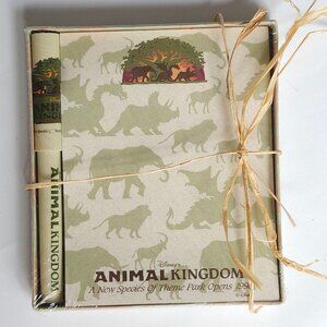 RETRO Disney's Animal Kingdom Notepad BNIP Sealed